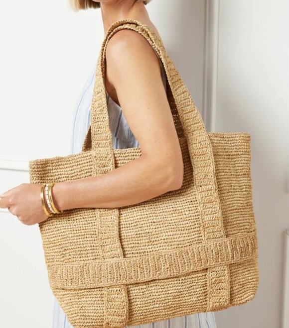 Hat Attack Handbags - Hat Attack Women NATURAL Big Size Bag -Hat not Included